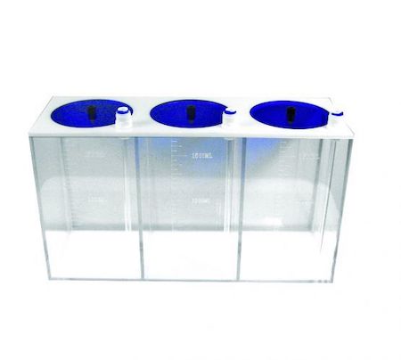 For Marine /& Reef Aquariums Aquarium Dosing Container 4 x 14oz Plastic Containers